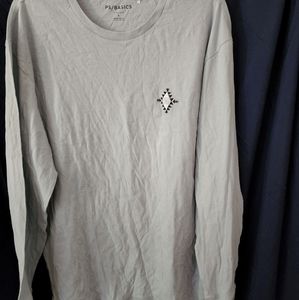 PS BASICS BY PACSUN Long Sleeve Men's top.  Size L light blue